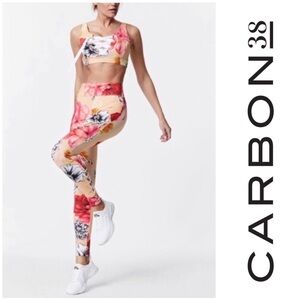 Carbon38 Botanica Sports Bra and Leggings Set